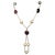 South Sea Pearl Sapphire Ruby 14 Karat Necklace Italy Certified For Sale - Image 9 of 12