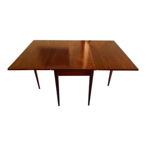 Vintage Federal Style Solid Wood Drop Leaf Dining Table