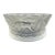 1990s Lalique Crystal Jungle Bowl, Model 1111500, Features a Detailed, Frosted Crystal Leopard Motif Surrounding the Exterior. For Sale