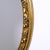 Baroque Large Oval Mirror in Gilded and Carved Wood, Late 1900s For Sale - Image 3 of 13