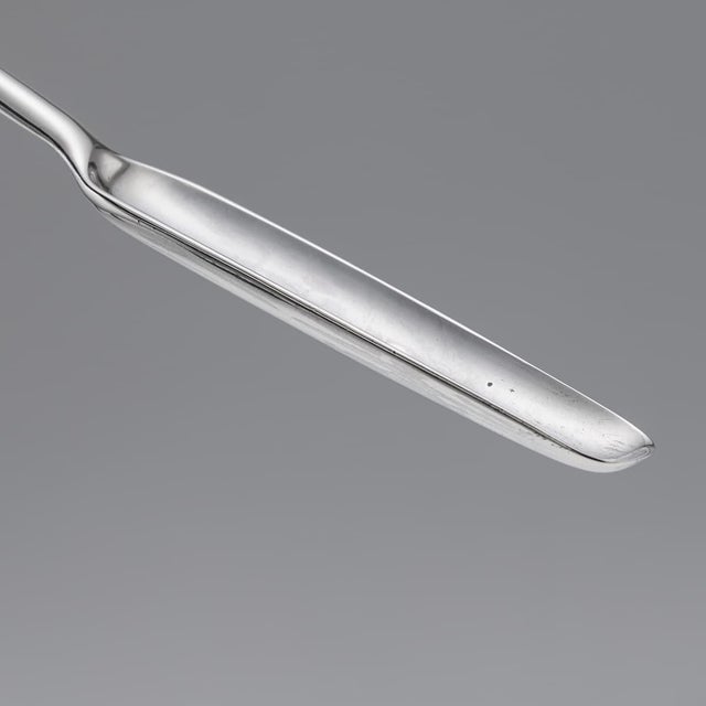 18th Century Antique Georgian Silver Marrow Scoop by Jon Willis, London For Sale - Image 9 of 11