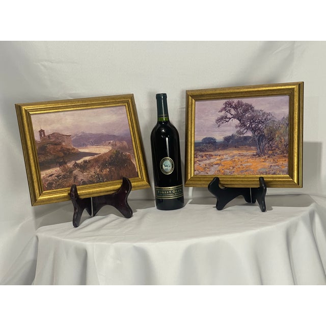 Traditional Pair of Landscape Fine Art Prints, Matte Finish, 10” X 12” For Sale - Image 3 of 11