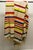 Mexican Mid Twentieth Century Southwest Style Hand Loomed Wool Sarape Blanket 77" For Sale - Image 3 of 6