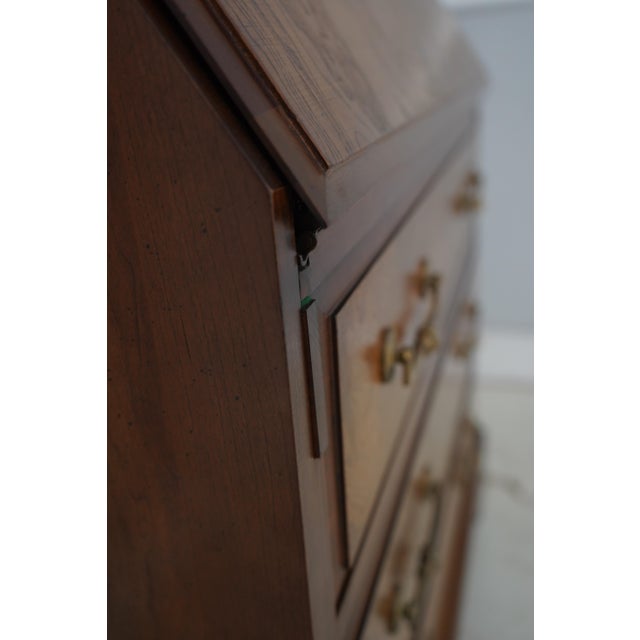 Jasper Cabinet Burl Wood Secretary Desk For Sale - Image 15 of 18
