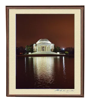 The Jefferson Memorial " Reflections"