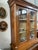 Vintage Empire-Style Display Cabinet in Wood with Bronze Decorations, 1960s For Sale - Image 4 of 17