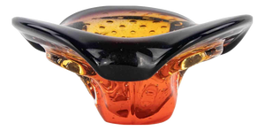 Vintage Glass Bowl attributed to Seguso Vetri d'Arte, 1970s
