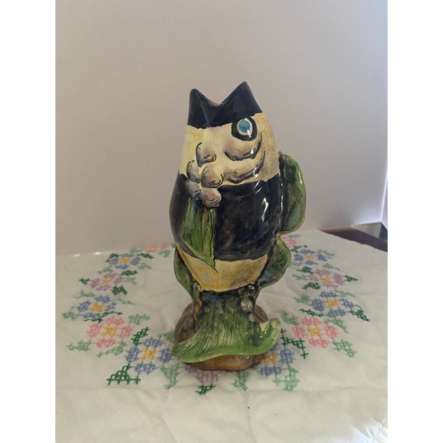 This pitcher is designed to make a glug-glug sound when pouring liquid from it. The design was first created in the late...