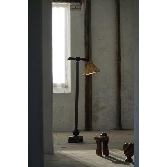 This beautiful Dansih floor lamp is an authentic example of Funkis design — the Nordic interpretation of functionalist...