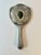 German Silver Victorian Hand Mirror with Jade Detail For Sale In Los Angeles - Image 6 of 7