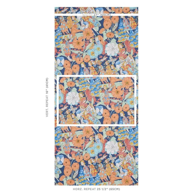 Fairie Garden is at first glance an exuberant and romantic floral, but it reveals a hidden universe of doll-like girls and...