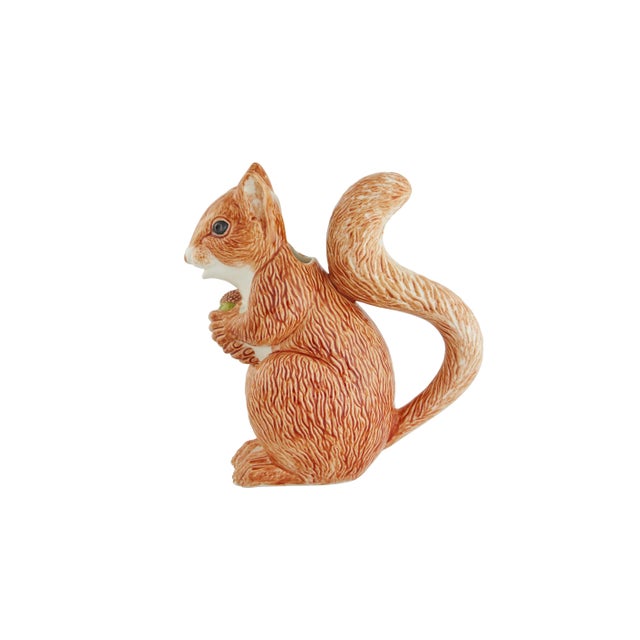 Bordallo Pinheiro Bordallo Pinheiro Squirrel Pitcher, 39 oz For Sale - Image 4 of 4