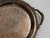 Silverplate Engraved Round Handled Tray, Vintage For Sale - Image 11 of 12