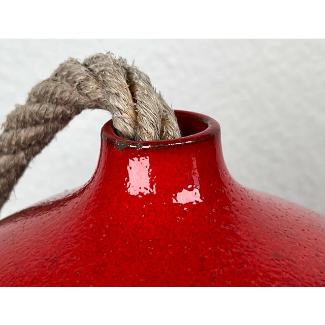 Brown Mid-Century Modern Danish Studio Pottery Bird Feeder House from Abbednæs Potteri, 1960s For Sale - Image 8 of 15