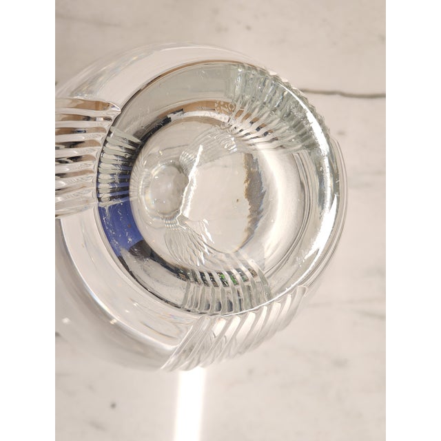 Transparent Vintage Lenox 11" Heavy Cut Crystal Vase, 1992 or Earlier – 9.9 LBS For Sale - Image 8 of 18