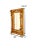 Mid-Century Modern Mid-Century Modern Italian Rococo Gold Leaf Wall Mirror, Gilded Frame, 16"h For Sale - Image 3 of 7