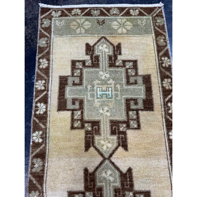 Turkish Yastik Rug 1'5" x 3'4" #24176 Explore a curated collection of hallway runners, wool rugs, and handmade...