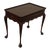 Statton Chippendale Style Cherry Tea Table For Sale