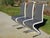Modern Zig Zag Chairs with Chrome Base, 2000s, Set of 3 For Sale - Image 3 of 18