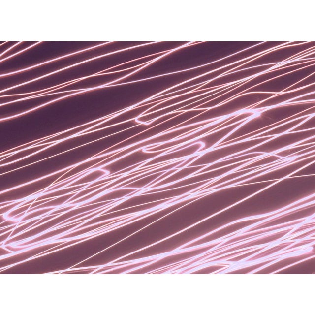 This large 40" x 30" abstract photographic print is by designer/artist/photographer Joseph Fountain. The unusual visual...