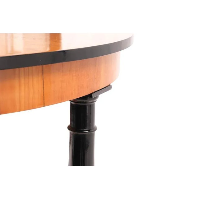 Biedermeier Dining Table, Southern Germany, 1825 For Sale - Image 4 of 5