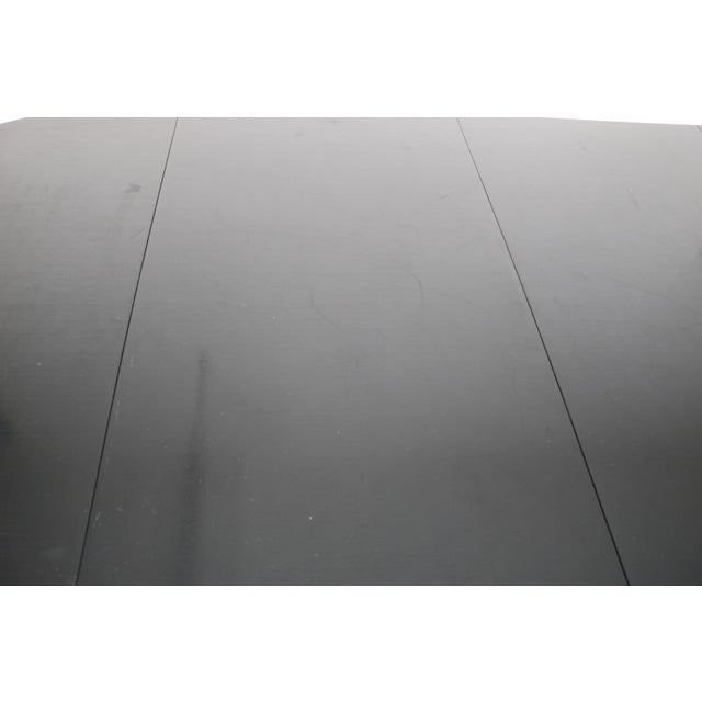 Art Nouveau Round Black Lacquered Table from Thonet, 1920s For Sale - Image 13 of 18