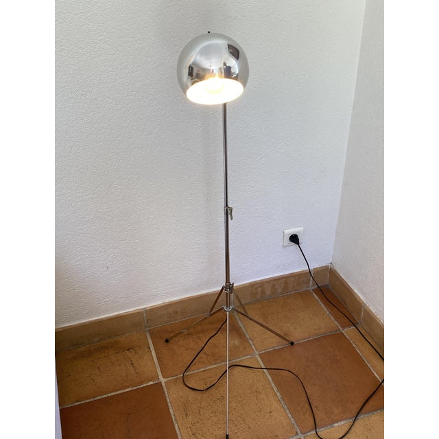 Space Age Adjustable Tripod Floor Lamp, 1960s For Sale - Image 6 of 18