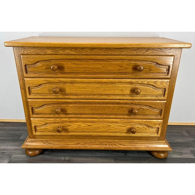 The chest of drawers sideboard has four drawers , the drawers are decorated with wonderful carvings, it rests on beautiful...