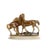 19th Century Horses Sculpture in Alabaster For Sale - Image 6 of 6