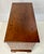 Vintage Chippendale Style Solid Walnut Kneehole Desk For Sale - Image 13 of 14