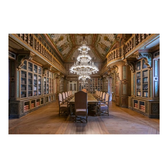 Red Cross Library in Lisbon, Portugal 40x60 For Sale