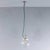 Round Clear Glass Pendant Lamp, 1950s For Sale - Image 6 of 13