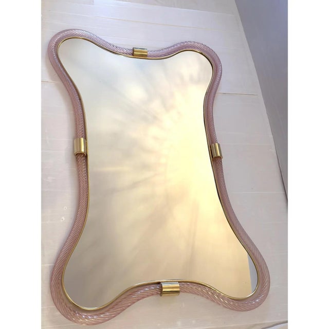 Torchon Glass Mirror by Simoeng For Sale - Image 7 of 13