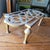 Antique Footman 1910 Solid Brass Kettle Stand Trivet English Plant Pot Riser William Tonks & Sons Stamped For Sale - Image 9 of 18