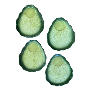 Vintage Holt Howard Lettuce Plates - Set of 4
