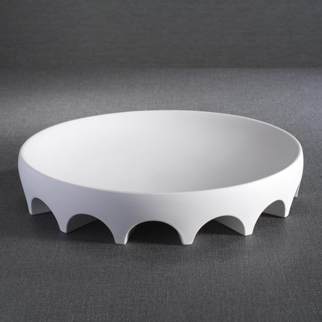 Yakimono 14.5" Wide Ceramic Bowl For Sale - Image 4 of 5