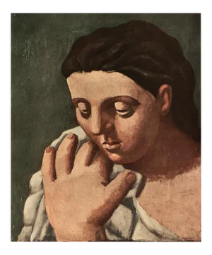 1954 After Pablo Picasso "Head of a Woman", Period First Limited Edition Offset Lithograph