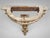 Italian 18th Century Parcel-Gilt Rococo Demilune Console With Hoof Feet For Sale - Image 9 of 10