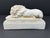 1990s 1990s Neoclassical Recumbent Lion Bookends by House Parts – Ivory Architectural Library Decor, Pair For Sale - Image 5 of 11