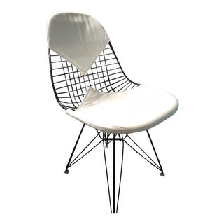 1970s Vintage Eames Dkx-2 Vintage Wire Chair For Sale