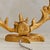 Modern 1995 French Gilt Bronze Two-Arm Table Lamp by Georges Mathias for Fondica For Sale - Image 3 of 7
