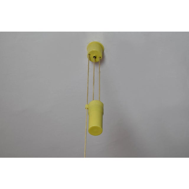 1950's Italian Mid-Century Adjustable Pendant by Stilux For Sale - Image 4 of 9