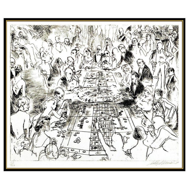 Abstract Expressionism 1980s Game of Life, LeRoy Neiman For Sale - Image 3 of 6