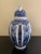 Blue Ardalt Blue Delfia Blue & White Porcelain Ginger Jar For Sale - Image 8 of 11