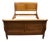Ethan Allen Country French Collection Solid Birch Full Size Sleigh Bed 26-5611 - Fruitwood Finish For Sale