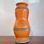 1960s Shapely Orange Bitossi Vase Designed by Aldo Londi for Raymor For Sale - Image 5 of 10