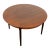 Mid Century Danish Modern Dining Table Brazilian Rosewood Round Vintage MCM For Sale