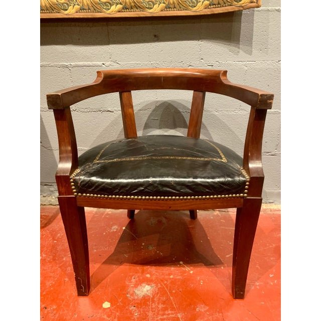 Wood Napoleon 3rd Desk Chair For Sale - Image 7 of 7