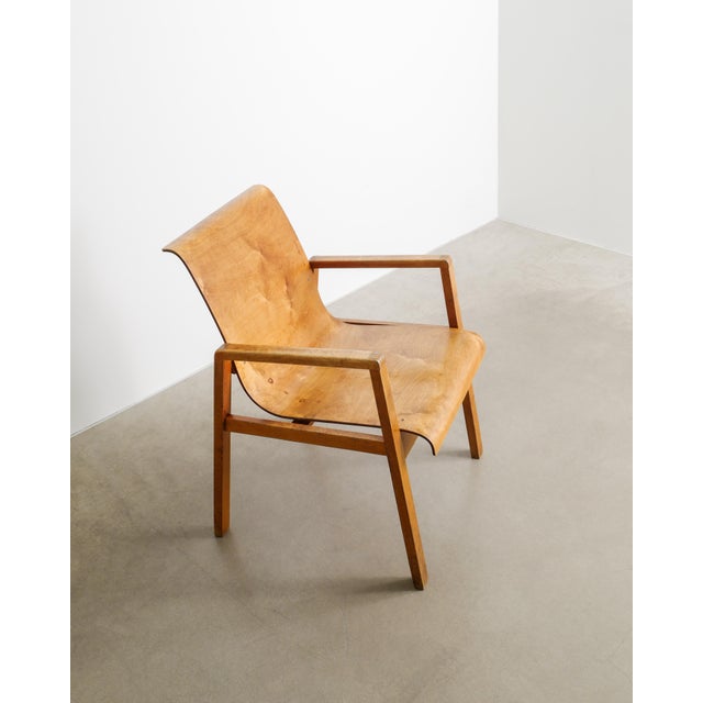 Vintage Finnish Wooden No 51 Hallway Chair by Alvar Aalto, 1930s For Sale - Image 6 of 9