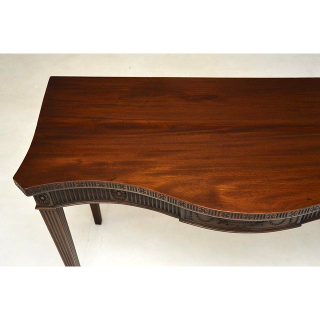 1910s Antique Edwardian Console Table, 1910s For Sale - Image 5 of 10